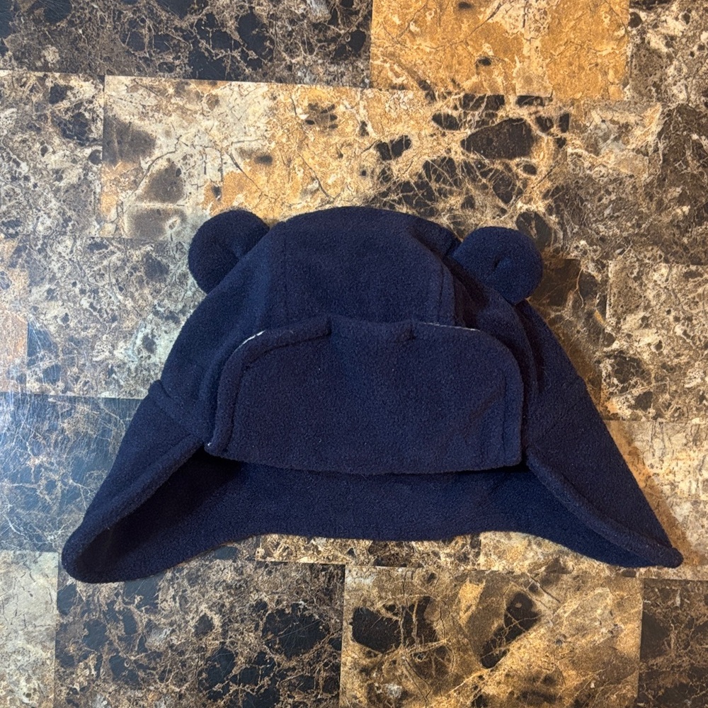 GAP Dark Blue Kids Hat with Bear Ears